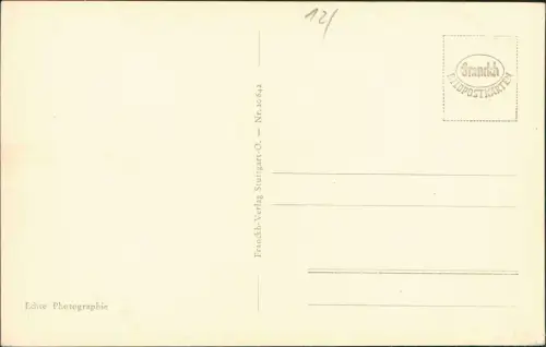 Ansichtskarte Schwäbisch Hall Henkersbrücke 1930