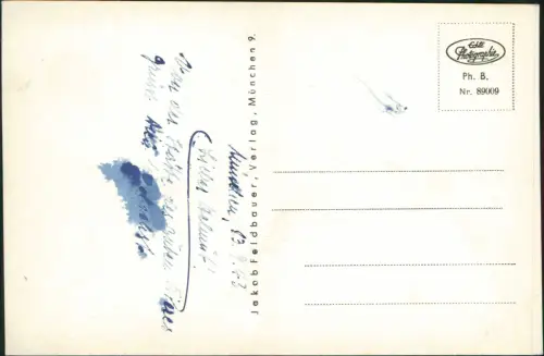 Ansichtskarte München Partie am Hofbräuhaus Fotokarte 1930