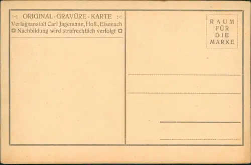 Ansichtskarte Eisenach Lutherstübchen im Lutherhaus. 1928