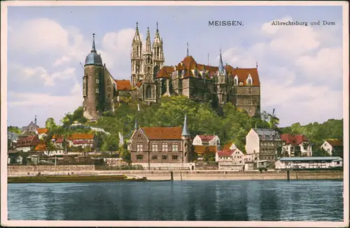 Ansichtskarte Meißen Schloss Albrechtsburg 1928