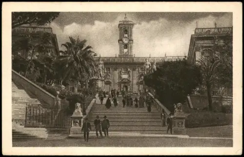 Cartolina Rom Roma Il Campidoglio. 1928