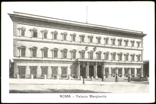 Cartolina Rom Roma Palazzo Margherita 1913