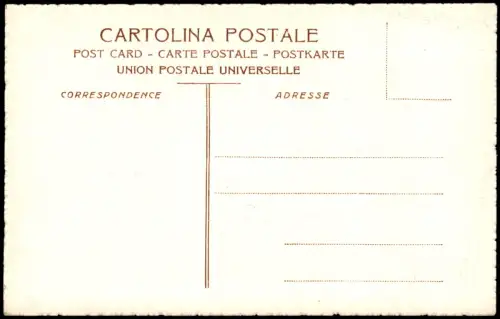 Cartolina Venedig Venezia Rio Contarini 1922