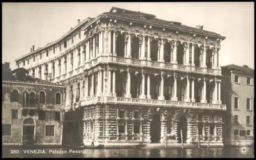 Cartolina Venedig Venezia Palazzo Pesaro - Fotokarte 1925