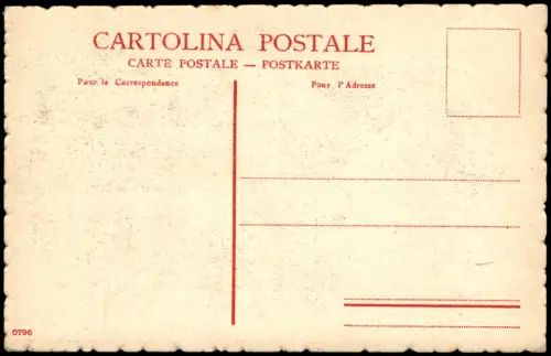 Cartolina Venedig Venezia Venice Rio S. Cristoforo 1926