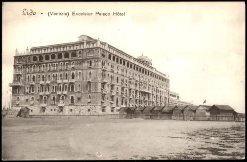 Lido di Venezia-Venedig Venezia Excelsior Palace Hôtel Venice 1918