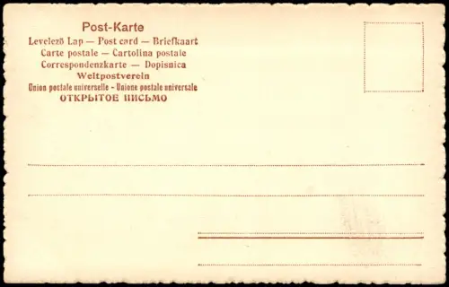 Cartolina Venedig Venezia Seitenkanal 1925