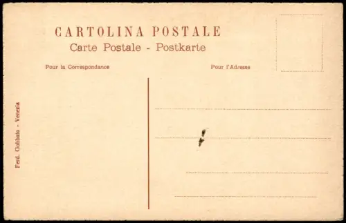 Cartolina Venedig Venezia Panerama dal mare - Gondeln 1926