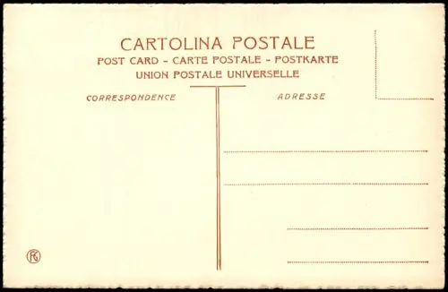 Cartolina Venedig Venezia Venice Rio Contarini 1908