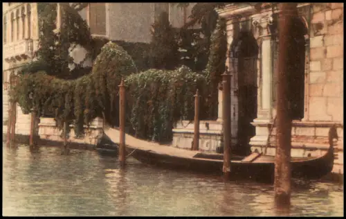Cartolina Venedig Venezia Palazzi Balbi e Montecucculi 1913