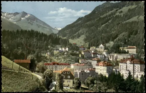 Ansichtskarte Bad Gastein Panorama-Ansicht 1955