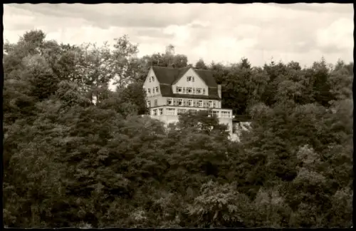 Ansichtskarte Bad Wimpfen Partie am Kurheim Neckarhöhe 1960