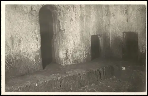 Postcard Jerusalem Jeruschalajim (רושלים) Katakombe 1934