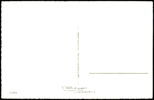 Ansichtskarte Kandersteg Umlandansichten Seilbahn Pfadfinderheim 1955