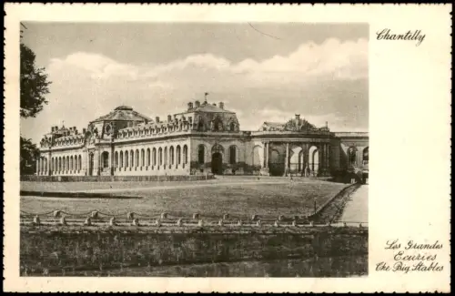 CPA Chantilly Chantilly Les Grandes Ecuries 1939