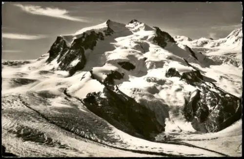 Ansichtskarte Zermatt Gornergrat Gornergletscher u. Grenzgletscher 1930