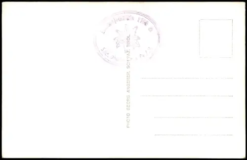 Ansichtskarte Schwaz Lamsenjochhütten Lamsenspitze - Fotokarte 1962