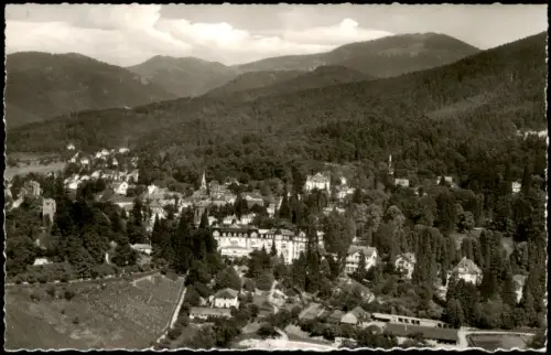 Ansichtskarte Badenweiler Luftbild Fliegeraufnahme 1963