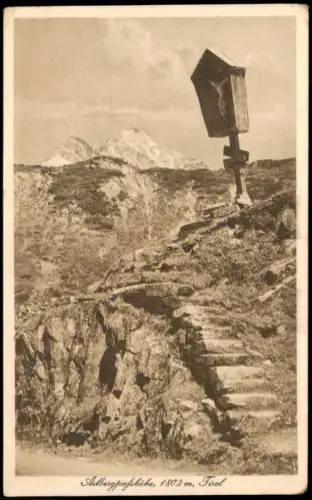 Ansichtskarte St. Anton am Arlberg Albergpasshöhe, Tirol 1928