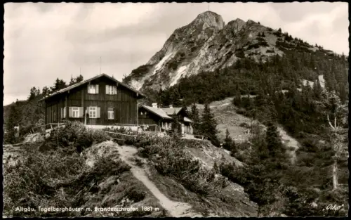Schwangau (Tegelberg/Branderschrofen) Tegelberghaus Fotokarte 1961