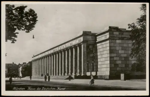 Ansichtskarte München Haus der Deutschen Kunst 1937