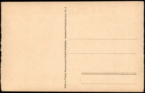 Ansichtskarte Garmisch-Partenkirchen Stadt mit Kramer u. Tirolerberge 1928