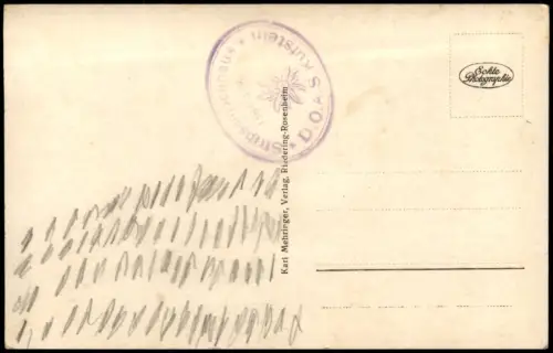 Predigtstuhl-Bad Reichenhall Kaisergebirge  Frau Jesuskreuz Predigtstuhl 1930