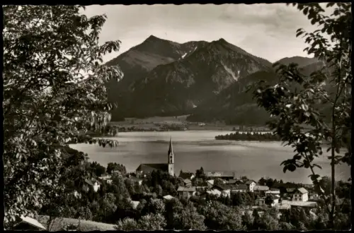 Ansichtskarte Schliersee Stadtblick 1961