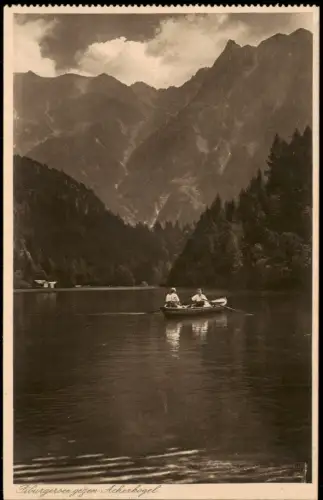 Ansichtskarte Piburg-Oetz Ötz Tirol Piburger See gegen Acherkogel 1928