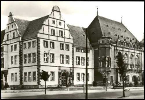 Ansichtskarte Magdeburg Kulturhistorisches Museum zur DDR-Zeit 1980