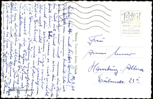 Ansichtskarte Villach Faak am Faakersee, Kärnten 1961