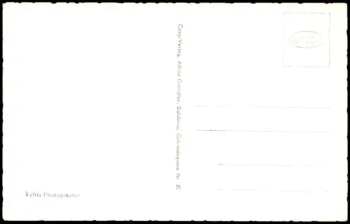 Ansichtskarte Hallstatt Ortsansicht, Ort im Salzkammergut 1960