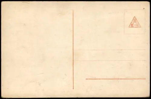 Sein Brief Serien-Karte Liebe Liebespaare Frau verliebt auf Couch 1910