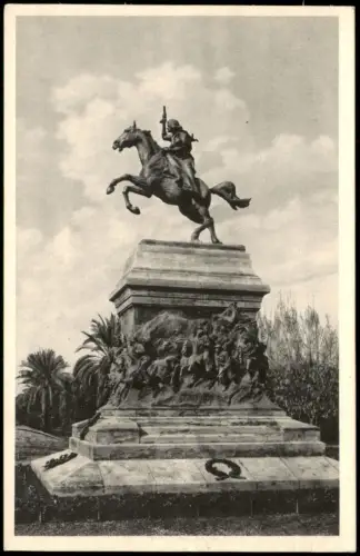 Cartolina Rom Roma Monumento ad Anita Garibaldi 1937