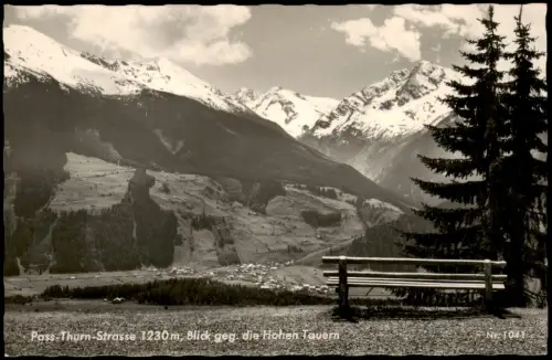 Ansichtskarte Kitzbühel Pass-Thurn Alpenpass - Fotokarte 1959