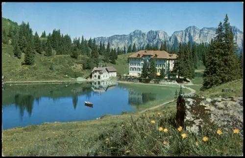 Ansichtskarte Oberterzen Hotel Seebenalp 1980