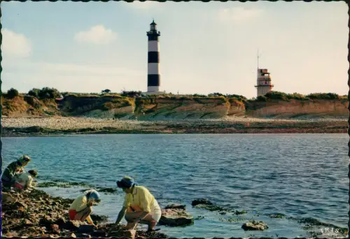 .Charente-Maritime Le Phare de Chassiron et la Côte Sauvage Leuchtturm 1965