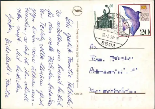 Ansichtskarte Altdorf bei Nürnberg Mehrbild Chronikkarte Chronik 1990