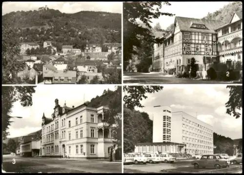 Ansichtskarte Bad Blankenburg FDGB Erholungsheime 4 Bild 1982