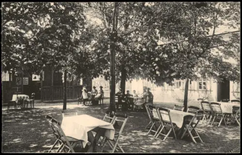 Löbsal-Diera-Zehren Garten des Jägerheim Bes.: Emil Knoblauch 1915