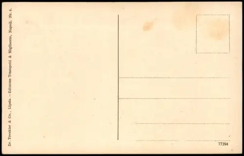 Cartolina Neapel Napoli Castello dell' Ovo, Angler 1914