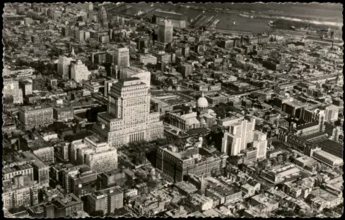 Postcard Montreal Luftbild Areal view 1957