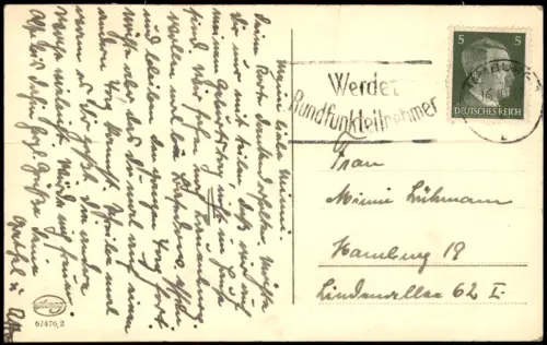 Ansichtskarte  Kinder Künstlerkarte Fotokarte Mädchen im Gebirge 1942