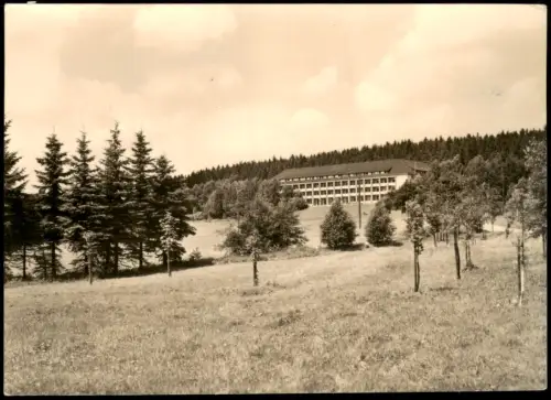 Ansichtskarte Bad Brambach Fucik-Heim zur DDR-Zeit 1965