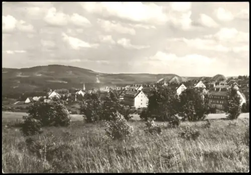 Ansichtskarte Johanngeorgenstadt Panorama-Ansicht zur DDR-Zeit 1980