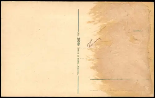 Ansichtskarte Großenhain Partie an der Ruine 1917