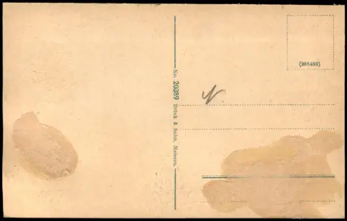 Ansichtskarte Kamenz Kamjenc Blick vom Hutberg auf die Stadt. 1917