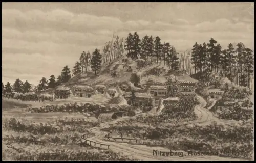 .Russland Rußland Россия Nitzeberg Russia Militaria Künstlerkarte 1917