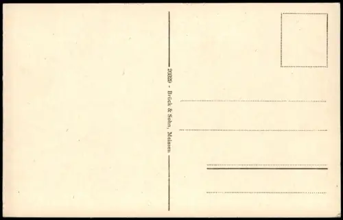 Ansichtskarte Großenhain Straßenpartie Ruine Geschäfte 1917