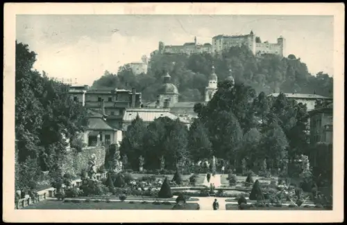 Ansichtskarte Salzburg Stadtpartie 1927